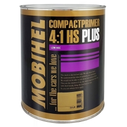 Mobihel Podkład akrylowy COMPACTPRIMER PLUS HS 4:1 3,5l + Utwardzacz 700ml - Podkład akrylowy COMPACTPRIMER PLUS