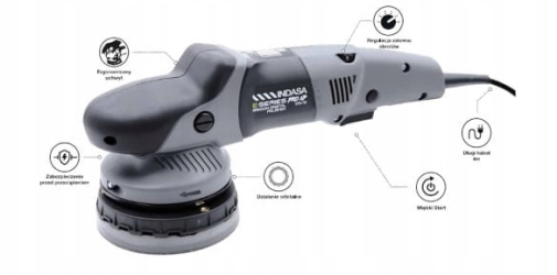 Indasa Polerka orbitalna PRO XP 125-15 (610282) - POLERKA ORBITALNA PRO XP 125-15